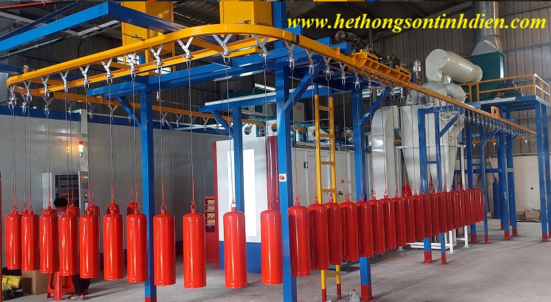 CUNG CẤP TRỌN GÓI HỆ THỐNG DÂY CHUYỀN SƠN TĨNH ĐIỆN